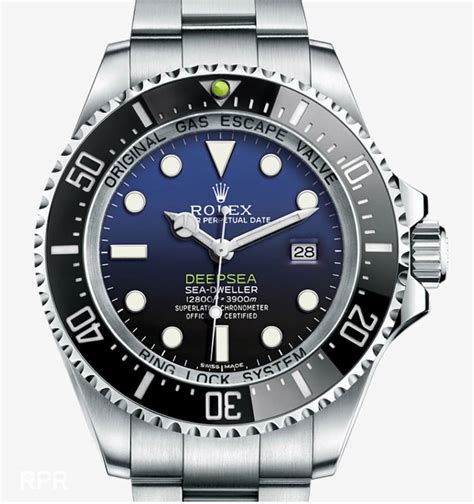 rolex deepsea green